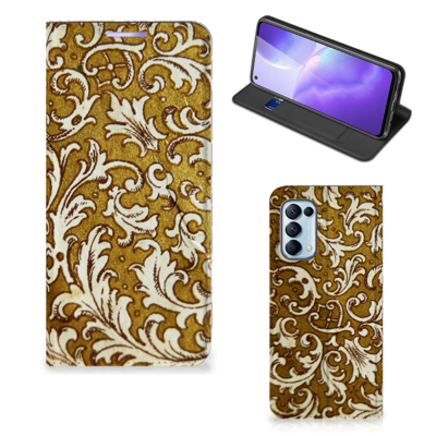 Telefoon Hoesje OPPO Find X3 Lite Barok Goud Telefoon Hoesje OPPO Find X3 Lite Barok Goud