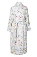Pip Studio Pip Studio Les Fleurs Bathrobe White L - thumbnail