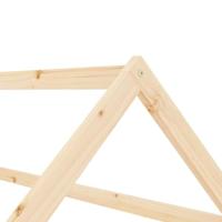 Kinderbedframe massief grenenhout 80x160 cm - thumbnail