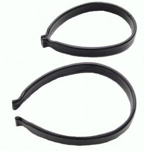 Cycplus Broekklemset cyclus kunststof zwart (2 stuks)