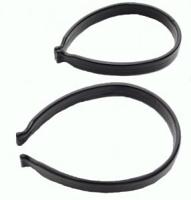 Cycplus Broekklemset cyclus kunststof zwart (2 stuks) - thumbnail