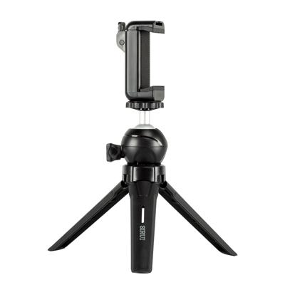 Sirui 3T-05PH ministatief met kogelkop en telefoonklem en afstandsbediening, zwart
