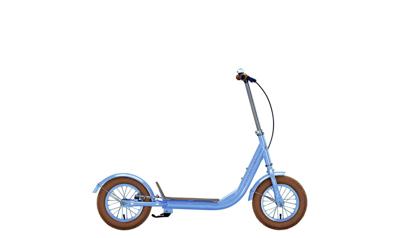 EXCELSIOR step "retro scooter" (#1) scooter excels. retro grey blue