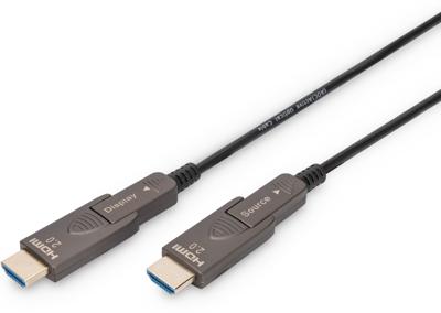 Digitus AK-330127-100-S HDMI-kabel HDMI Aansluitkabel HDMI-A-stekker 10 m Zwart 4K UHD, Afgeschermd (drievoudig), Flexibel, Afscherming totaal, Afgeschermd, Digitus AK-330127-100-S HDMI-kabel HDMI Aansluitkabel HDMI-A-stekker 10 m Zwart 4K UHD, Afgeschermd (drievoudig), Flexibel, Afscherming totaal, Afgeschermd,