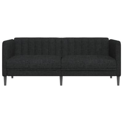 Tweezitsbank stof zwart