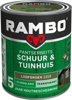 Rambo Pantserbeits Schuur & Tuinhuis Zijdeglans Transparant - Loofgroen - thumbnail