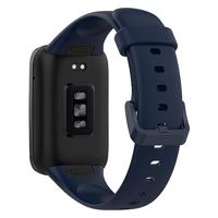 Siliconen sportbandje - Donkerblauw - Xiaomi Smart band 7 Pro - thumbnail