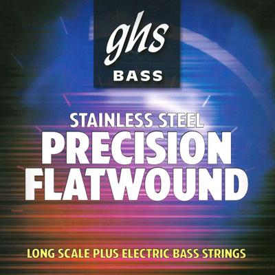 GHS M3050-5 Bass Precision Flats snarenset voor 5-snarige bas GHS M3050-5 Bass Precision Flats snarenset voor 5-snarige bas