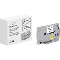 Labeltape Renkforce RF-LT-BTZe231 Compatibel vervangt Brother TZe-231 12 mm Tapekleur: Wit Tekstkleur: Zwart 8 m - thumbnail