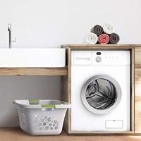 Rotho flowers wasmand 50l grijs - thumbnail