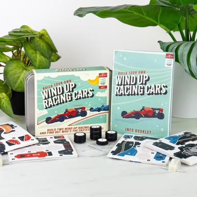 Gift Republic DIY kit - Wind Up Race Cars
