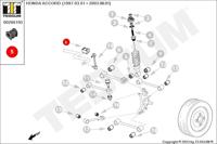 Stabilisatorlager aan draagarm 00268193 - thumbnail