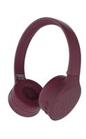 Kygo A4/300 draadloze on-ear hoofdtelefoon (opvouwbare Bluetooth hoofdtelefoon met microfoon voor iPhone iOS en Android, 16 uur batterijduur) rood - thumbnail