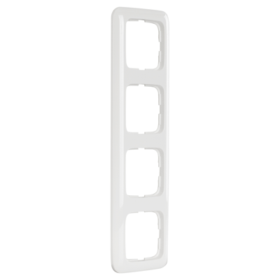 Busch-Jaeger Reflex Afdekraam | Inbouw | 4-voudig | Polarwit - 66.001.24