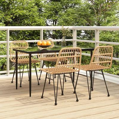5-delige Tuinset poly rattan