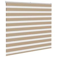 Zebra Blind 160x150 cm stofbreedte 155,9 cm polyester zandbruin - thumbnail