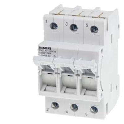 Siemens 5SG76310KK16 Lastscheider Afmeting zekering : D01 16 A 400 V 4 stuk(s)