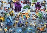 Ravensburger legpuzzel minecraft bendes, 1000st. - thumbnail