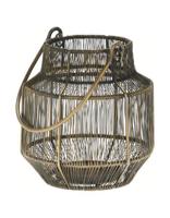 Lantaarn Metaal Draad 16 x 18 cm Kerst Nampook - Nampook - thumbnail