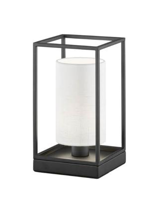 Fischer & Honsel Landelijke tafellampGilli witte kap - 50577