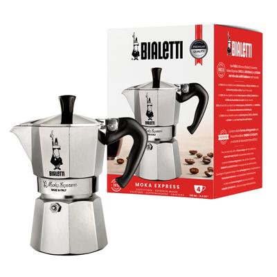 Percolator Bialetti Moka Express Aluminium Zilverkleurig