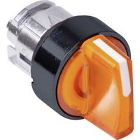 Schneider Electric ZB4BK15537 ZB4BK15537 Terugstelbaar (Ø) 22 mm Zwart, Geel 1 stuk(s) - thumbnail