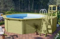 Karibu | Zwembad X1 met Filterpakket en Terras - thumbnail