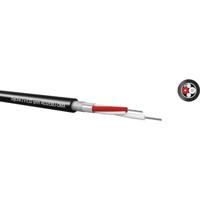 Kabeltronik 940202200 Digitale kabel 2 x 0.22 mm² Zwart per meter - thumbnail