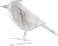 Statue Bird Large Polyresin Marble - thumbnail