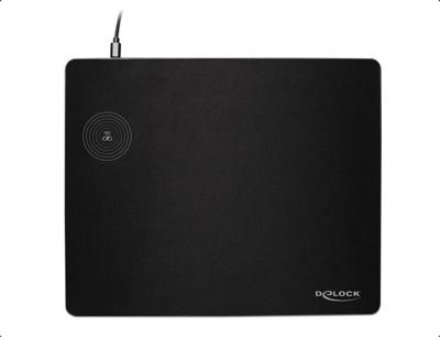 Delock 12595 USB-muismat met draadloze oplaadfunctie Delock 12595 USB-muismat met draadloze oplaadfunctie