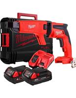 Milwaukee M18 FSGC-202X Accu Gipsplaatschroevendraaier 18V 2.0Ah Li-Ion M18 FUEL™ in HD-Box - 4933459199 - thumbnail