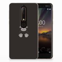 Nokia 6 (2018) Telefoonhoesje met Naam Gorilla - thumbnail