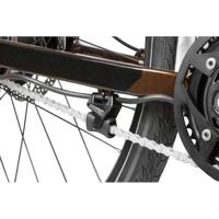 Excustar Exustar ketting geleider open ketting nylon zwart - thumbnail