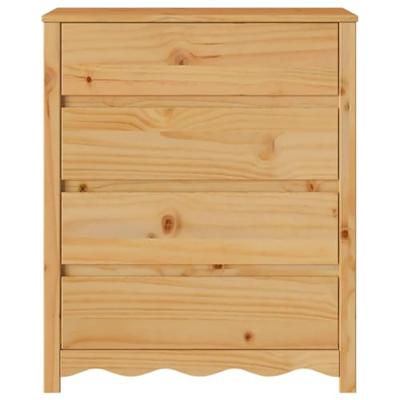 Ladekast Drammen Eiken 76,5 x 40 x 91 cm Massief grenenhout