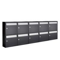 Allux Flow Set 5-Breed, 2-Hoog Zwart - 40040070_5x2 - thumbnail