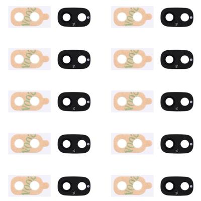 10 stuks Back Camera lenscover met Sticker voor Galaxy J7 (2018)