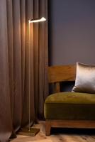 Lucide AARON - Leeslamp - LED Dimb. - CCT - 1x12W 2700K/4000K - Mat Goud / Messing - thumbnail
