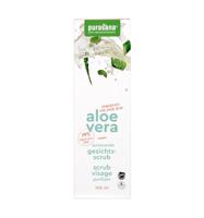 Purasana Aloe vera gezichtsscrub reinigend/gommage bio (100 ml) - thumbnail