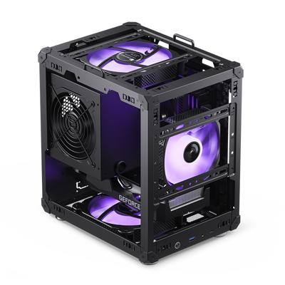 Jonsbo C6 Mini Tower Zwart