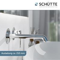 Schutte LOS ANGELES Wastafelkraan| Chroom | Voor wandmontage - 33160 - thumbnail