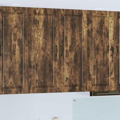 Keukenkast Gerookt eiken 80 x 31 x 100 cm Bewerkt hout