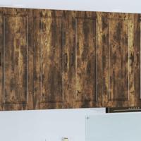 Keukenkast Gerookt eiken 80 x 31 x 100 cm Bewerkt hout - thumbnail