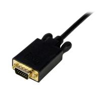 StarTech.com 4,5 m lange Mini DisplayPort-naar-VGA-adapterconverterkabel – mDP naar VGA 1920x1200 - zwart - thumbnail
