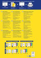 Avery-Zweckform Ordneretiketten L4761-10 61 x 192 mm Papier Wit Permanent hechtend 40 stuk(s) - thumbnail