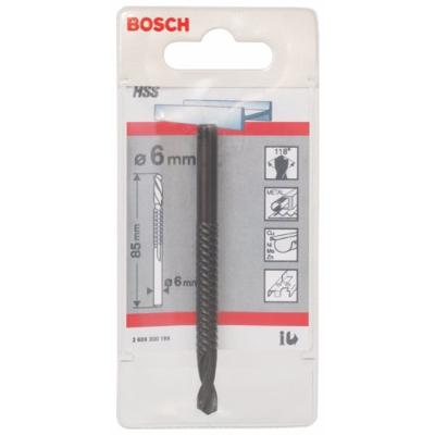 Bosch Accessoires Speedboren HSS 6 x 85 mm, d 6 mm 1st - 2609200199 Bosch Accessoires Speedboren HSS 6 x 85 mm, d 6 mm 1st - 2609200199
