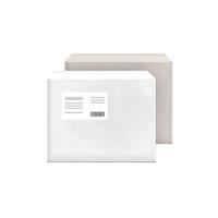 RJ45 Wandcontactdoos Opbouw - 2x RJ45 - CAT-5e - Afgeschermd - Incl. Afdekraam - Netwerkdoos - 10 Gigabit - Wit - thumbnail