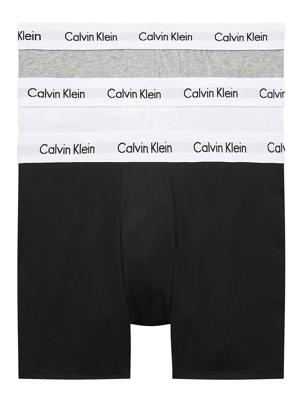 Calvin Klein 3-Pack Heren Boxershorts - Boxer Brief Black - Katoenen mannen boxers - Lange pijpjes - Calvin Klein underwear