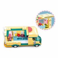 Sluban camper (girl's dream) bouwstenen set - thumbnail
