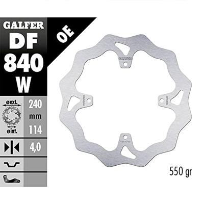 GALFER golf remschijf "df840 wave rotor df840 type w offroad rigid