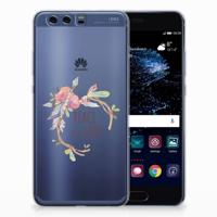 Huawei P10 Plus Telefoonhoesje met Naam Boho Text - thumbnail